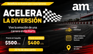 Go Karts – 20% de descuento exclusivo para suscriptores