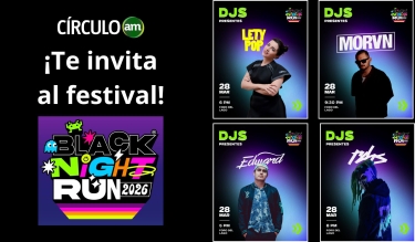 Disfruta una noche electrónica - Black Night Run