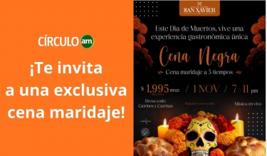 Cena Maridaje Día de Muertos - Boletos gratis