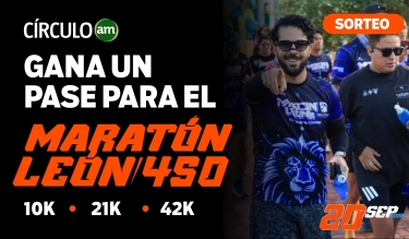 Gana tu pase para el Maratón León 450 —Sorteo
